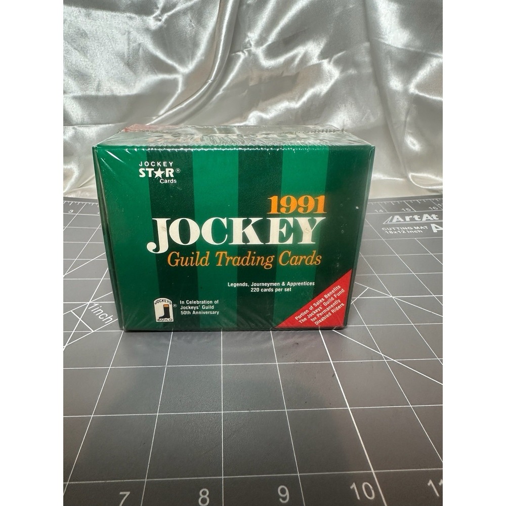 Rare 1991 Jockey Guild Trading Cards Set - 220 Cards Journeymen/Apprentice NEW